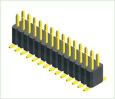 1.00mm Male Strip Header Dual Row SMT Type