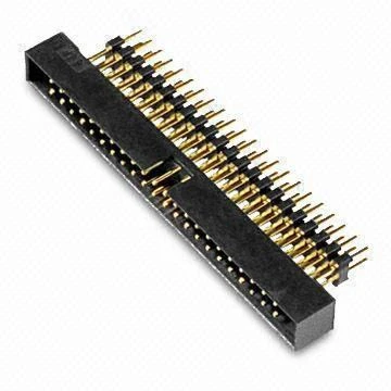 1.27*2.54mm Box Header Lurus Tambahkan Perumahan